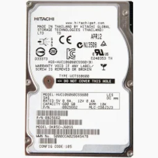[HTS541060G9SA00/0A27473] Hitachi 60GB SATA 2.5 Bsectr HDD
