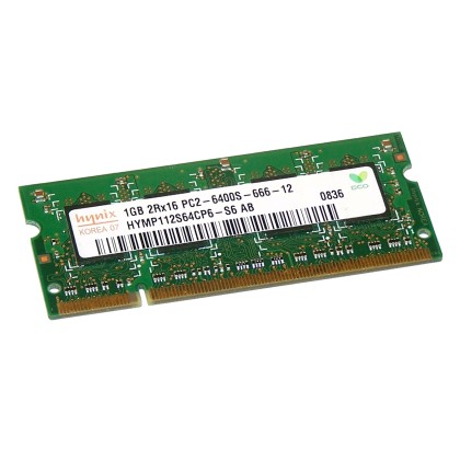 [HYMP112S64CP6-S6] Hynix 1GB 2Rx16 DDR2 PC2-6400S 800MHz SODIMM 200pin