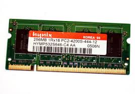[HYMP532S64BP6-C4] Hynix 256MB 1Rx16 533MHz DDR2 PC2-4200S SODIMM