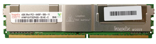 [HYMP151F72CP4D3-S5] Hynix 2Rx4 4GB PC2-6400F-555-11