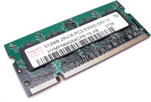 [HYMP564S64CP6-Y5] Hynix 512MB 2Rx16 PC2-5300S DDR2-667MHz 200p SODIMM