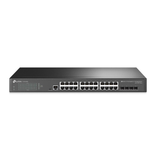 [TL-SG3428] TP-Link JetStream 24-Port Gigabit L2+ Managed Switch with 4 10GE SFP+ Slots