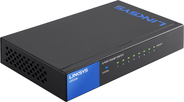 [LGS108-AP] Linksys 8-Port Business Desktop Gigabit Switch