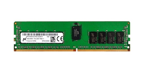 [MTA18ASF2G72PDZ/DPAJMBQ006] Micron 1x 16GB DDR4-2400 RDIMM PC4-19200T-R Dual Rank x8 Module
