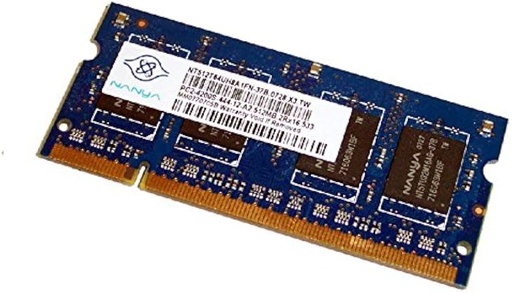 [NT512T64UH8B0FN-3C] Nanya 512MB 2Rx16 PC2-5300s DDR2 667MHZ SODIMM Laptop Memory