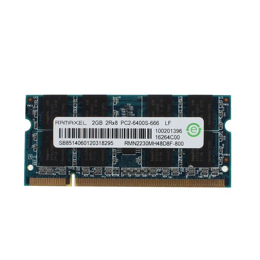 [482169-001] Ramaxel 2GB, 800MHz, DDR2-800 PC2-6400, 200p SODIMM, 1.8v