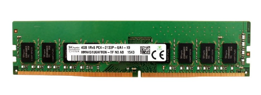 [HMA451U6AFR8N-TF] SK Hynix 1x 4GB DDR4-2133 UDIMM PC4-17000P-U Single Rank x8 Module