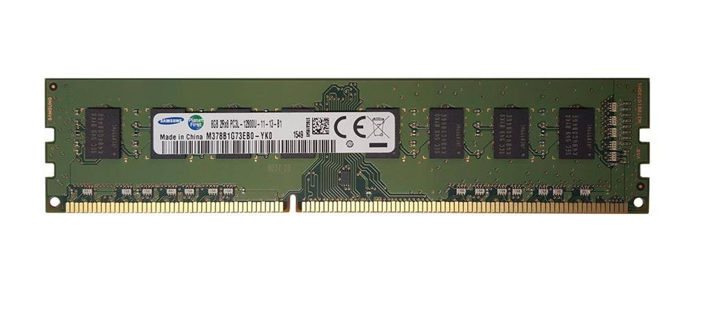 Samsung 1x 8GB DDR3-1600 RDIMM PC3L-12800R Dual Rank x8
