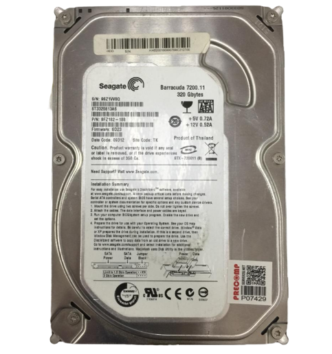 Seagate Barracuda 7200.11 320GB 7.2K 3.5