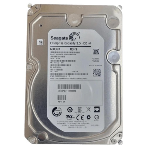 [ST6000NM0034/ST6000NM0014] Seagate Enterprise 6TB 7.2K RPM SAS Hard Drive