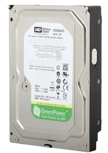 [WD5000AVDS-63U7B1] WD 500GB Internal 7200RPM 3.5" HDD