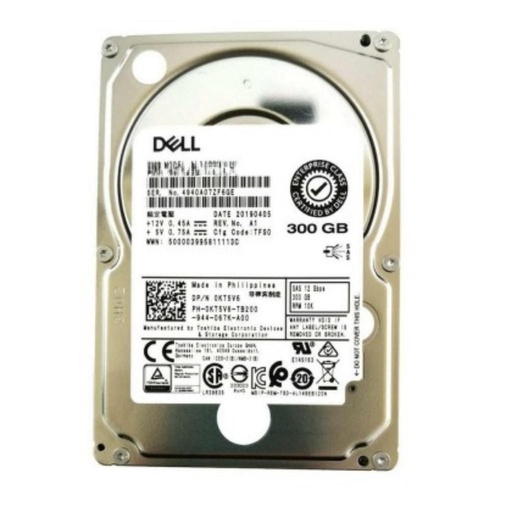 [0CK6RM] Dell 300GB SAS 6 Gb/s 2.5 inches 15k RPM HDD