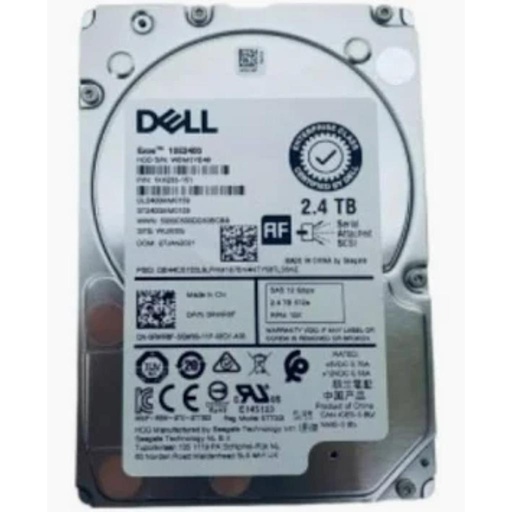 [0W9MNK] Dell 2.4TB SAS 12 Gb/s 2.5 inches 10000RPM HDD