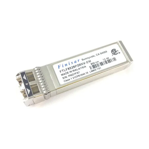 [FTLF8528P2BNV-EM] Finisar FTLF8528P2BNV-EM Fiber Channel 8GB 850nm SFP+ Fibre Transceiver