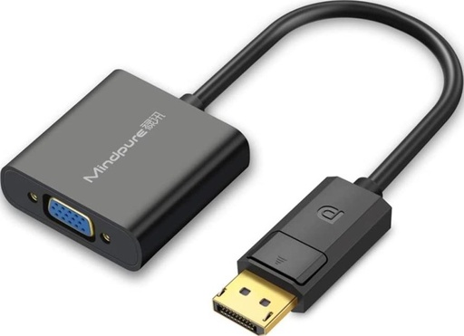 [Q/WJT 001-2017] DisplayPort DP to VGA Adapter Cable Male to Female Converter for PC Computer Laptop HDTV Monitor Projector