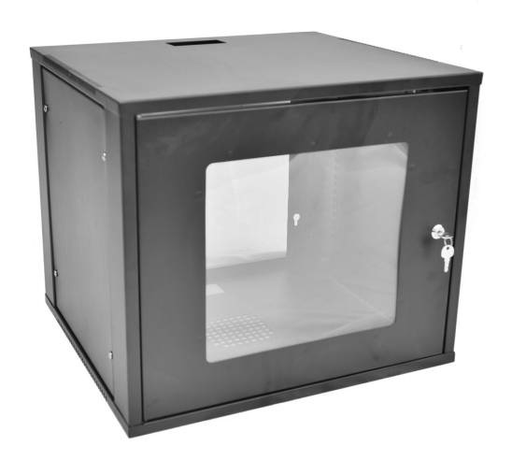 [CLG9UB500] CentRacks Classy 9U (46cm x 54cm x 50cm) Perspex Wall Mount Server Rack