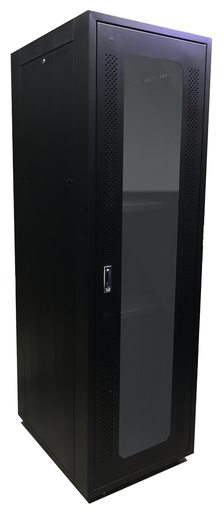[G4280FS] GrowV 19' Floor Stand Server Rack 42U 600 x 800 (Tempered Glass)