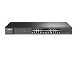 [TL-SG2428P] TP-Link JetStream 28-Port Gigabit Smart Switch with 24-Port PoE+