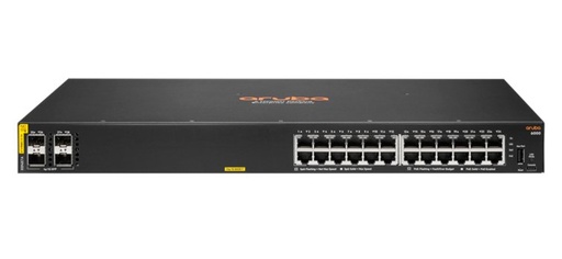 [R8N87A] Aruba Networking CX 6000 24G Class4 PoE 4SFP 370W Switch