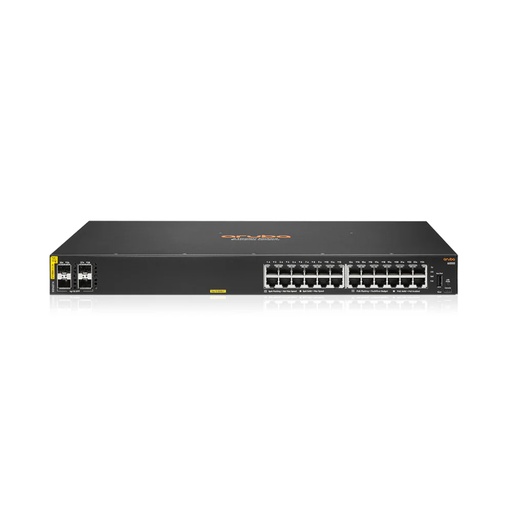[R8N87A] Aruba Networking CX 6000 24G Class4 PoE 4SFP 370W Switch