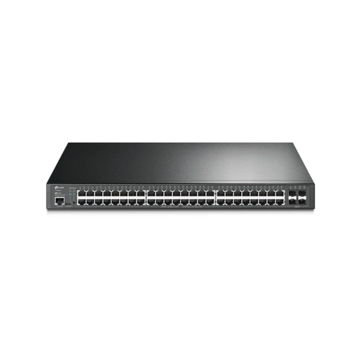 [TL-SG3452P] JetStream 52-Port Gigabit L2+ Managed Switch with 48-Port PoE+