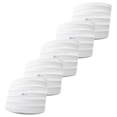 [TL-EAP245 (5 Packs)] TP-Link AC1750 Wireless Dual Band Gigabit Ceiling Mount Access Point