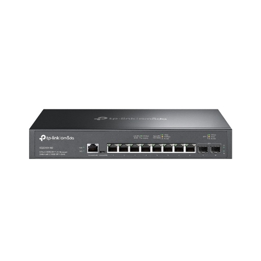 [TL-SG3210X-M2] TP-Link Omada 8-Port 2.5GBASE-T L2+ Managed Switch with 2 10GE SFP+ Slots