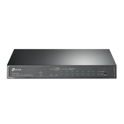 [TL-SG1210MPE] TP-Link 10-Port Gigabit Easy Smart Switch with 8-Port PoE+