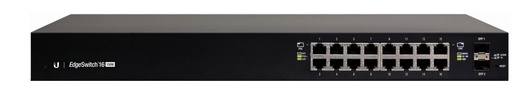 [ES-16-150W] UBIQUITI EdgeSwitch 16-Ports Managed PoE+ Gigabit Switches with SFP (ES-16-150W)