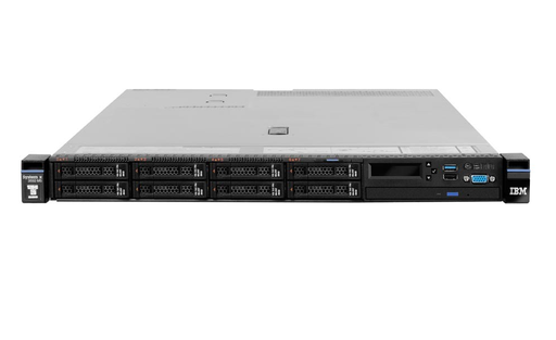 [x3550M5-E52630v3-8GB] IBM System x3550 M5 1U Rack Server (E52630v3.8GB.240GB)