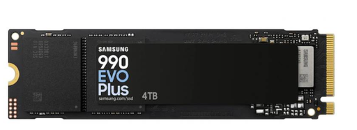 [MZ-V9S4T0BW] Samsung 990 EVO Plus NVMe M.2 SSD 4TB Black